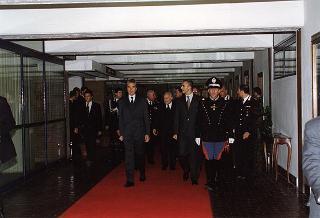 Roma: intervento del Presidente della Repubblica alla Scuola ufficiali carabinieri, in occasione dell'inaugurazione dell'anno accademico 1996-1997