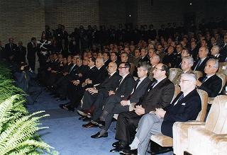 Roma: intervento del Presidente della Repubblica alla Scuola ufficiali carabinieri, in occasione dell'inaugurazione dell'anno accademico 1996-1997