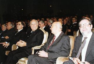 Roma: intervento del Presidente della Repubblica alla Scuola ufficiali carabinieri, in occasione dell'inaugurazione dell'anno accademico 1996-1997