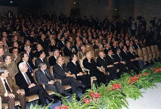 Roma: intervento del Presidente della Repubblica alla Scuola ufficiali carabinieri, in occasione dell'inaugurazione dell'anno accademico 1996-1997