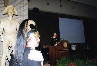Roma: intervento del Presidente della Repubblica alla Scuola ufficiali carabinieri, in occasione dell'inaugurazione dell'anno accademico 1996-1997