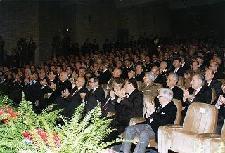 Roma: intervento del Presidente della Repubblica alla Scuola ufficiali carabinieri, in occasione dell'inaugurazione dell'anno accademico 1996-1997