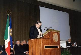 Roma: intervento del Presidente della Repubblica alla Scuola ufficiali carabinieri, in occasione dell'inaugurazione dell'anno accademico 1996-1997