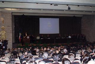 Roma: intervento del Presidente della Repubblica alla Scuola ufficiali carabinieri, in occasione dell'inaugurazione dell'anno accademico 1996-1997
