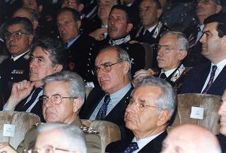 Roma: intervento del Presidente della Repubblica alla Scuola ufficiali carabinieri, in occasione dell'inaugurazione dell'anno accademico 1996-1997