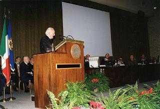 Roma: intervento del Presidente della Repubblica alla Scuola ufficiali carabinieri, in occasione dell'inaugurazione dell'anno accademico 1996-1997