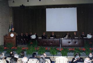 Roma: intervento del Presidente della Repubblica alla Scuola ufficiali carabinieri, in occasione dell'inaugurazione dell'anno accademico 1996-1997