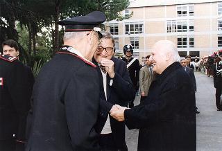 Roma: intervento del Presidente della Repubblica alla Scuola ufficiali carabinieri, in occasione dell'inaugurazione dell'anno accademico 1996-1997