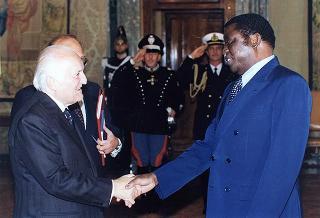 Incontro con il Presidente della Repubblica del Togo gen. Gnassingbè Eyadema