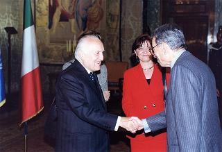Incontro con il Segretario Generale delle Nazioni Unite Boutros Boutros Ghali