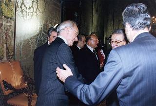 Incontro con il Segretario Generale delle Nazioni Unite Boutros Boutros Ghali