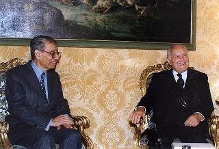 Incontro con il Segretario Generale delle Nazioni Unite Boutros Boutros Ghali