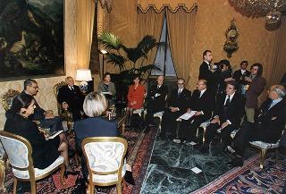 Incontro con il Segretario Generale delle Nazioni Unite Boutros Boutros Ghali