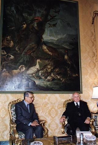 Incontro con il Segretario Generale delle Nazioni Unite Boutros Boutros Ghali