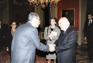 Incontro con il Segretario Generale delle Nazioni Unite Boutros Boutros Ghali
