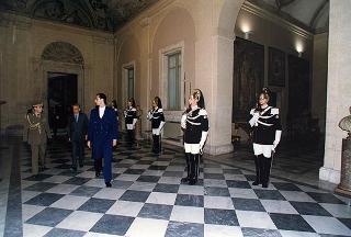 Incontro con il Segretario Generale delle Nazioni Unite Boutros Boutros Ghali