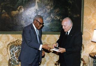 Incontro con il Presidente della Repubblica del Congo Pascal Lissouba