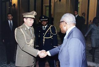 Incontro con il Presidente della Repubblica del Congo Pascal Lissouba