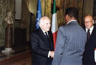 Incontro con il Primo Ministro del Commonwealth di Dominica Edison James