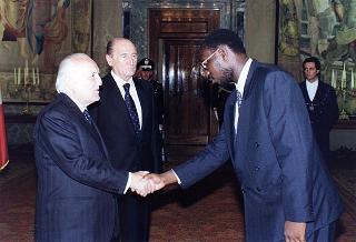 Incontro con il Primo Ministro della Repubblica di Burundi Firmin Ndimira