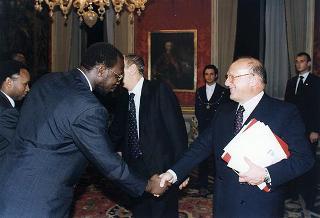 Incontro con il Primo Ministro della Repubblica di Burundi Firmin Ndimira