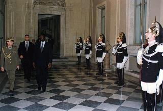 Incontro con il Primo Ministro della Repubblica di Burundi Firmin Ndimira