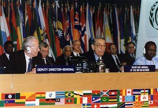 Roma, Palazzo della FAO: intervento del Presidente della Repubblica alla cerimonia inaugurale del Vertice mondiale sull'alimentazione promosso dalla FAO