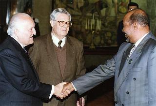 Incontro con il Presidente della Repubblica del Sudan Omar Hassan Ahmad Al-Bashir