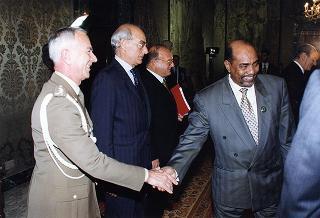 Incontro con il Presidente della Repubblica del Sudan Omar Hassan Ahmad Al-Bashir