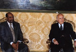 Incontro con il Presidente della Repubblica del Sudan Omar Hassan Ahmad Al-Bashir