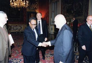 Incontro con il Presidente della Repubblica del Sudan Omar Hassan Ahmad Al-Bashir