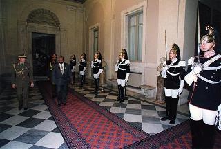 Incontro con il Presidente della Repubblica del Sudan Omar Hassan Ahmad Al-Bashir