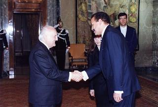 Incontro con il Presidente della Repubblica del Capo Verde Antonio Mascarenhas Monteiro