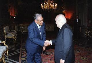 Incontro con il Presidente della Repubblica del Capo Verde Antonio Mascarenhas Monteiro