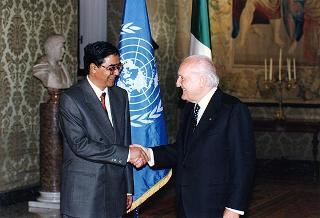 Incontro con il Primo Ministro del Regno del Nepal Sher Bahadur Deuba