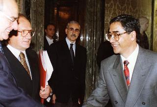 Incontro con il Primo Ministro del Regno del Nepal Sher Bahadur Deuba