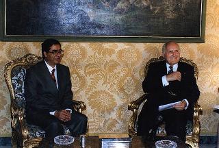 Incontro con il Primo Ministro del Regno del Nepal Sher Bahadur Deuba