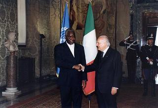 Incontro con il Presidente della Repubblica del Benin Mathieu Kérékou