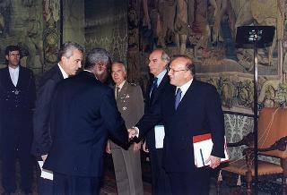 Incontro con il Presidente della Repubblica del Benin Mathieu Kérékou