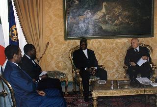 Incontro con il Presidente della Repubblica del Benin Mathieu Kérékou
