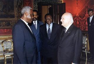 Incontro con il Presidente della Repubblica del Benin Mathieu Kérékou
