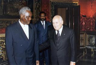 Incontro con il Presidente della Repubblica del Benin Mathieu Kérékou