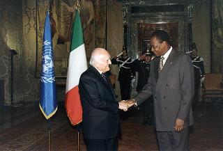 Incontro con il Presidente del Burkina Faso Blaise Campaorè
