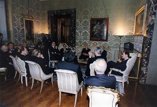 Roma, Palazzo Spada: intervento del Presidente della Repubblica, in forma ufficiale, alla cerimonia di insediamento del presidente del Consiglio di Stato prof. Renato Laschena