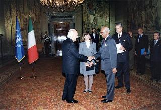 Incontro con il Presidente della Repubblica Cooperativistica della Guyana Cheddi Jagan