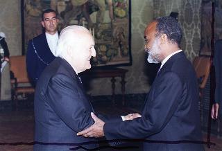 Incontro con il Presidente della Repubblica di Haiti René Preval