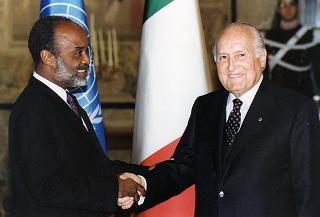 Incontro con il Presidente della Repubblica di Haiti René Preval