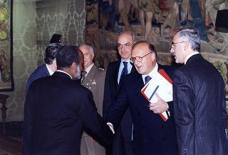 Incontro con il Presidente della Repubblica di Haiti René Preval