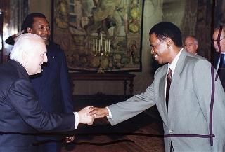 Incontro con il Presidente della Repubblica del Ciad Idriss Deby