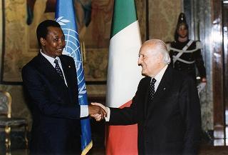 Incontro con il Presidente della Repubblica del Ciad Idriss Deby
